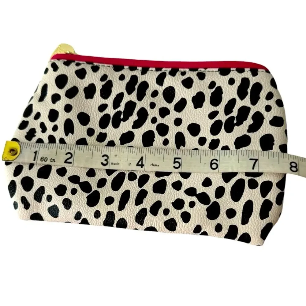Betsey Johnson Leopard Print Zippered Pouch Case